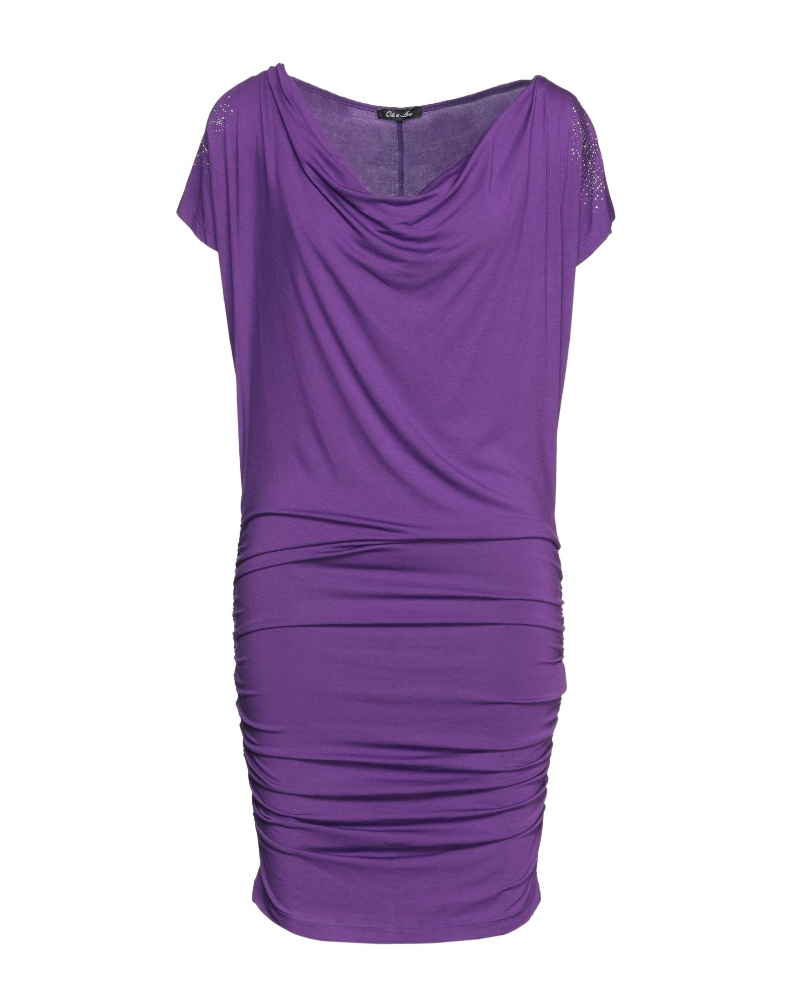 Odi Et Amo Short Dresses In Purple