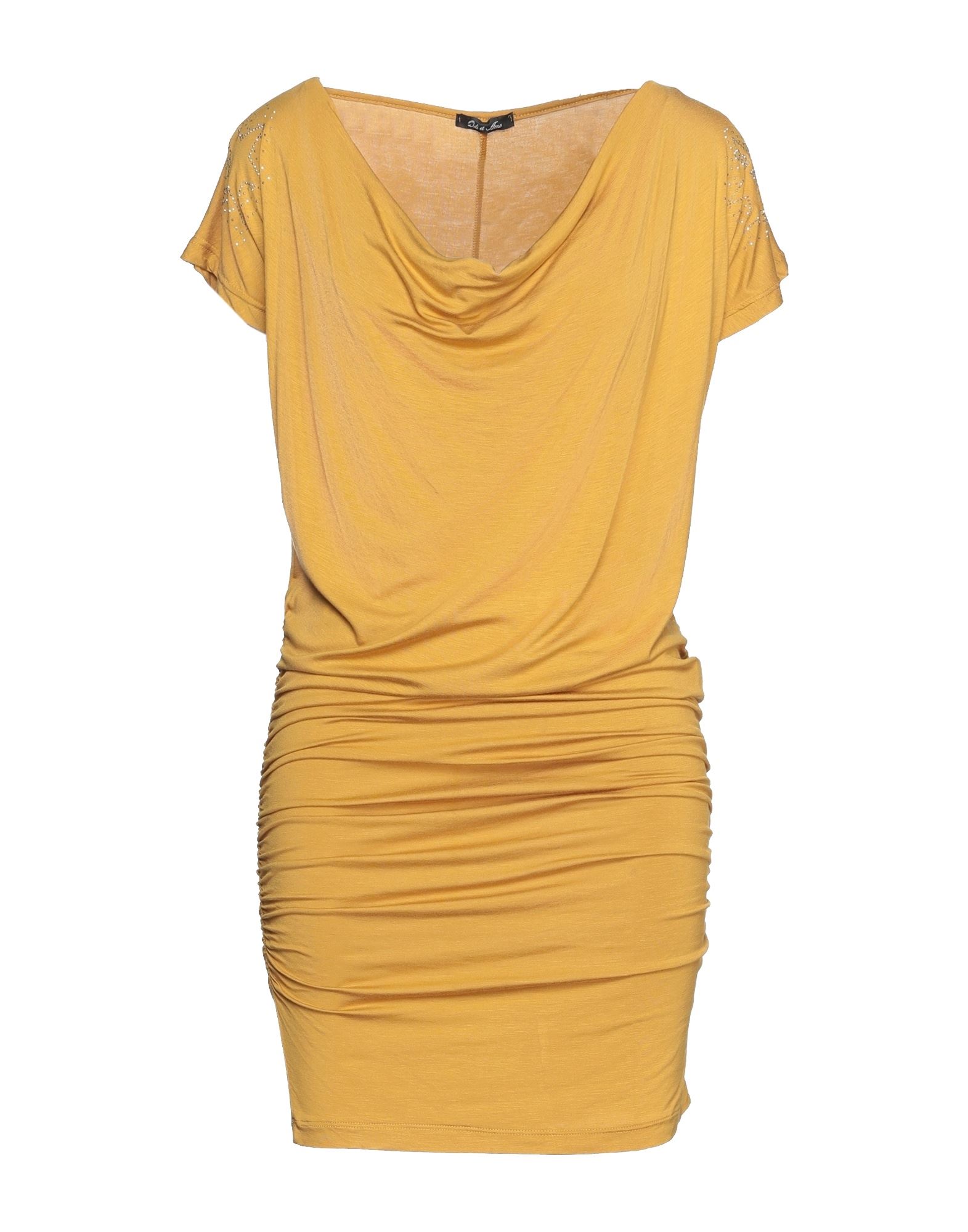 Odi Et Amo Short Dresses In Ocher