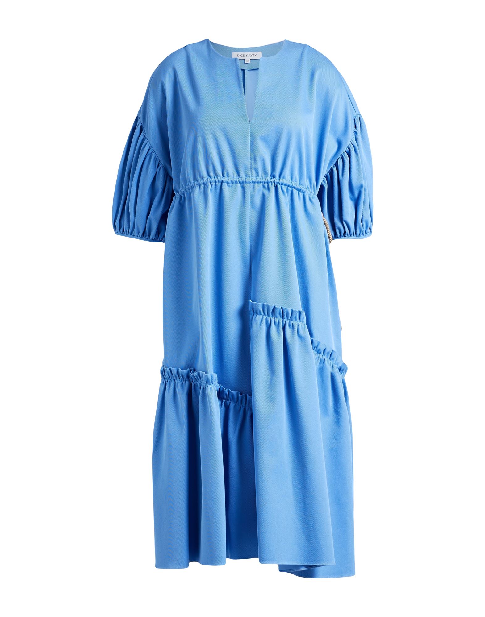 Dice Kayek Midi Dresses In Blue