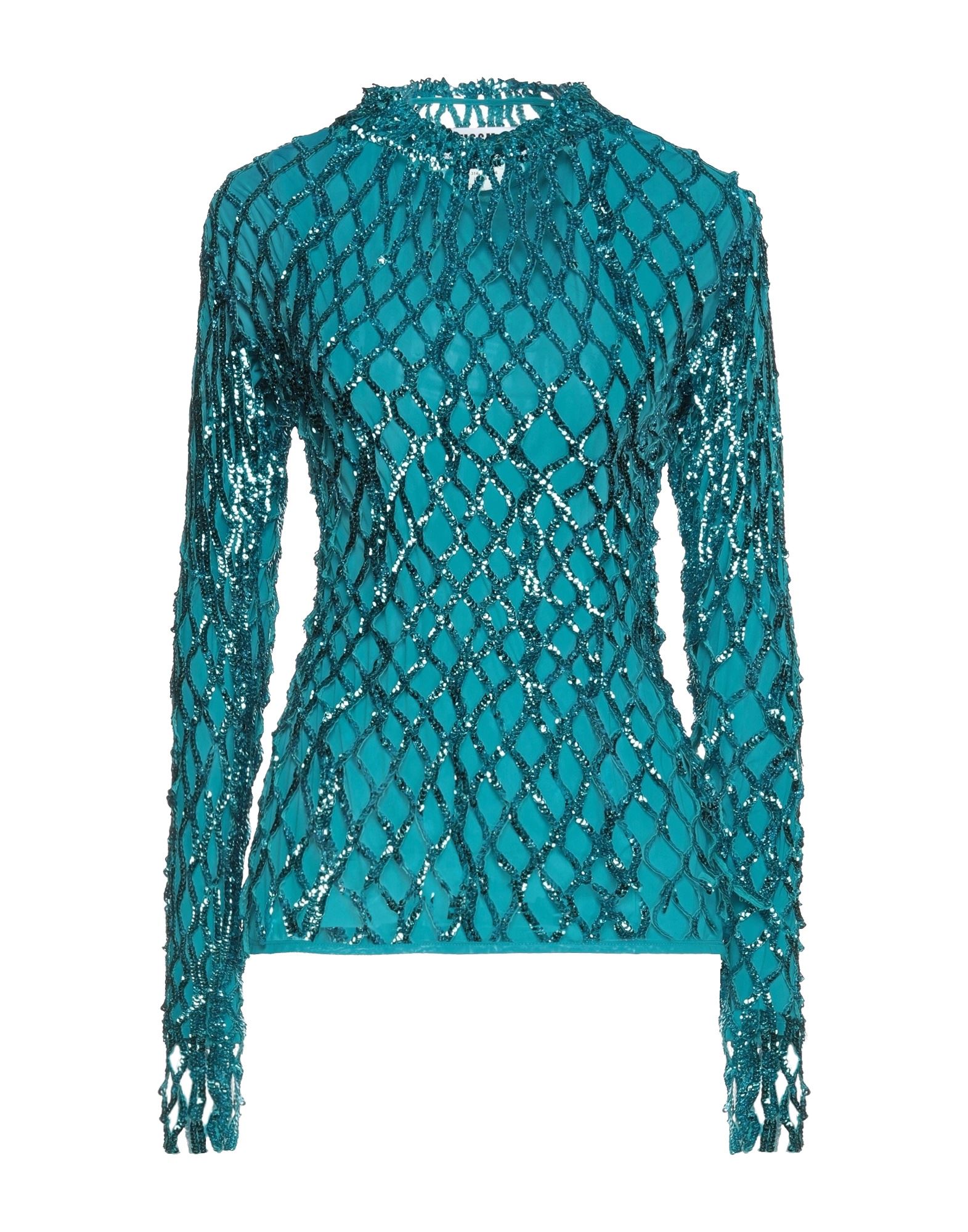 Msgm T-shirts In Blue