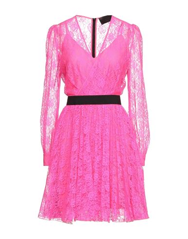 Mini-Kleid Damen Fuchsia S Damen