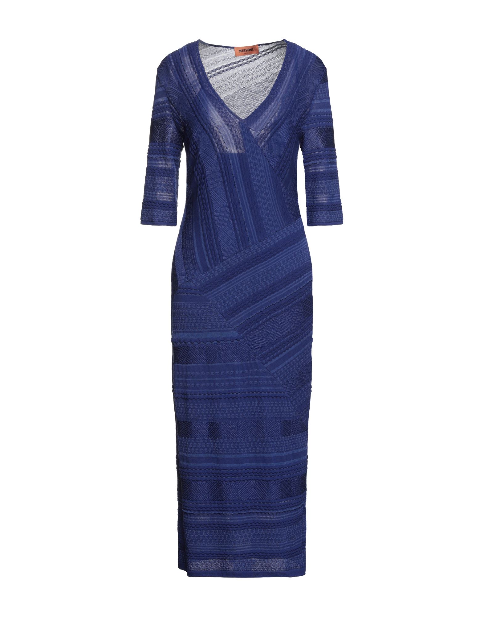 Missoni Midi Dresses In Blue