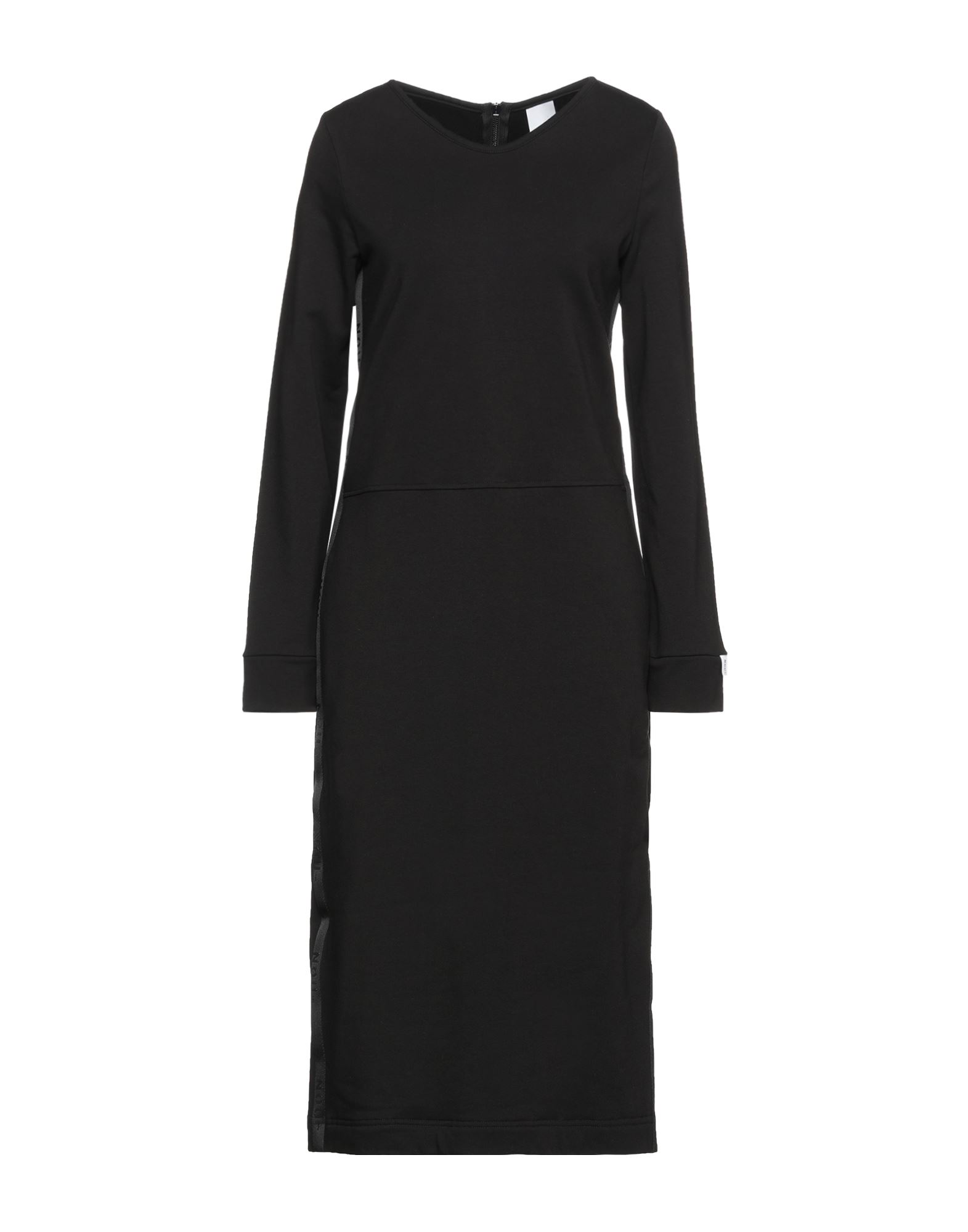 Noumeno Concept Midi Dresses In Black