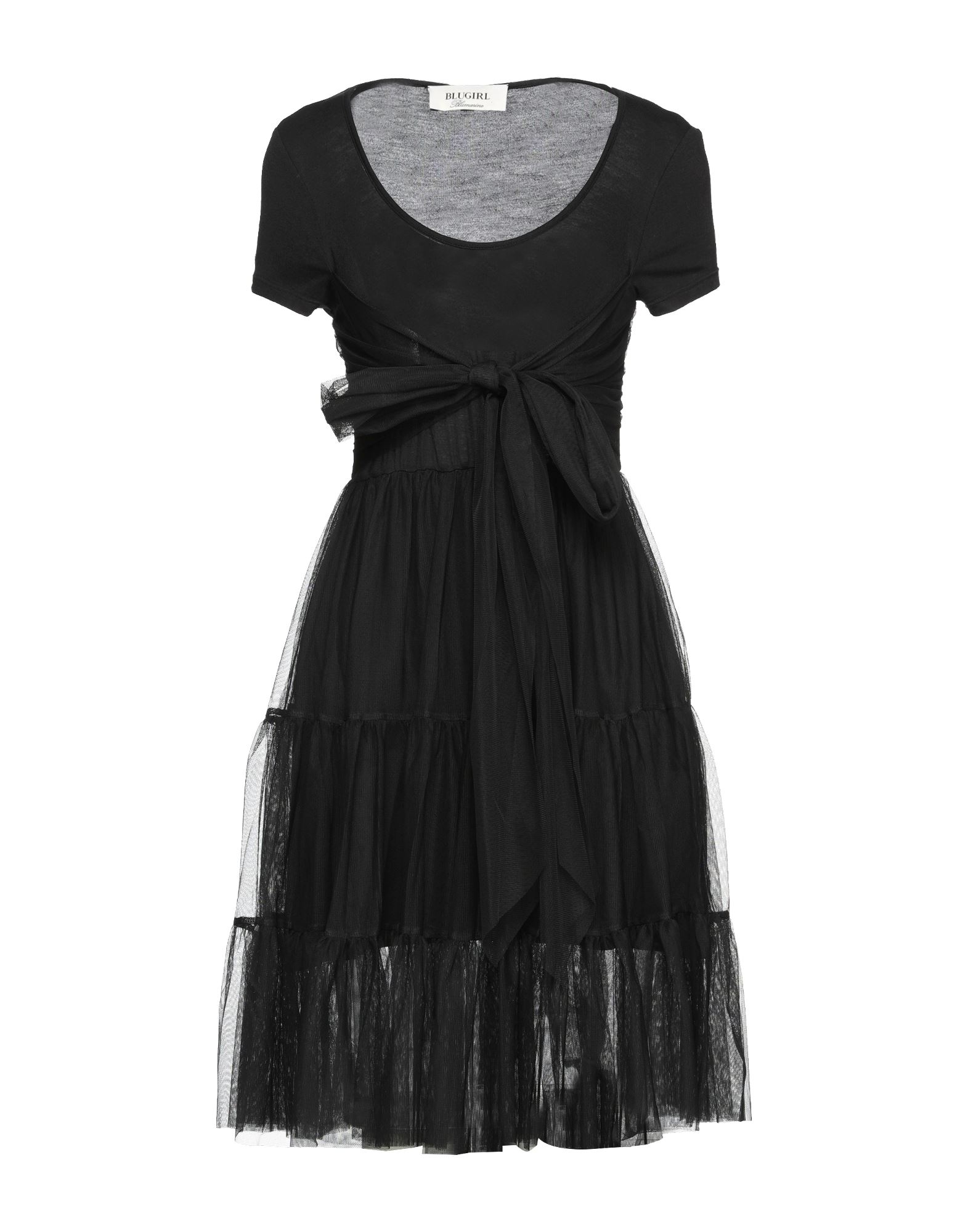 Blugirl Blumarine Short Dresses In Black