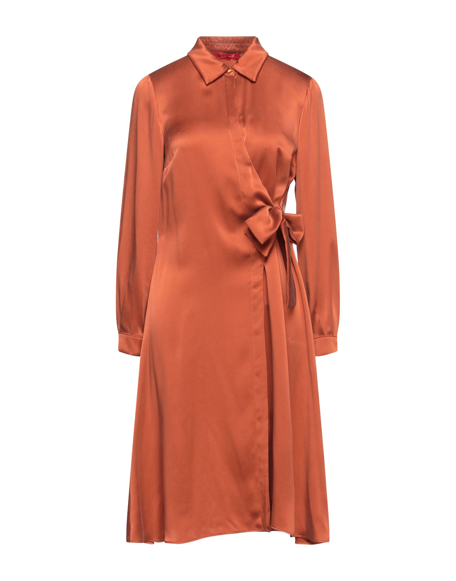 Max & Co Midi Dresses In Rust | ModeSens