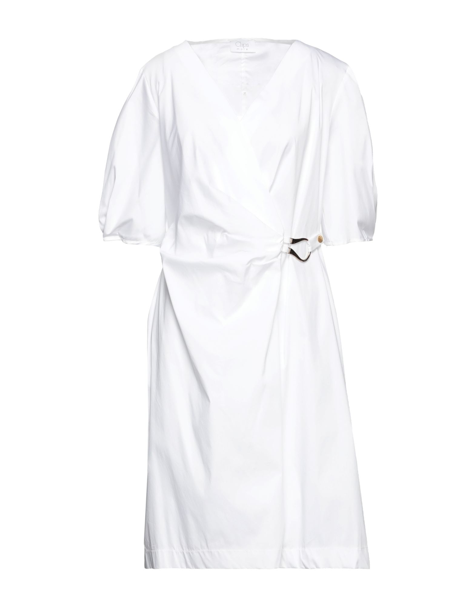 Clips More Short Dresses In White