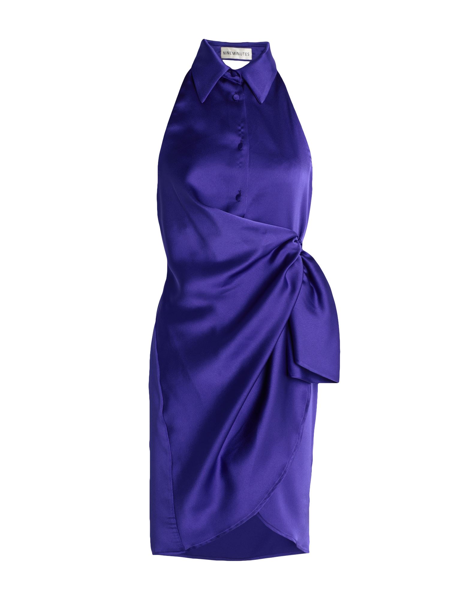 Nineminutes Short Dresses In Purple