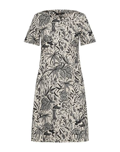 Emmjeilove Woman Mini Dress Beige Size 8 Cotton, Elastane In Beige