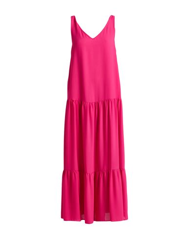 Rue•8isquit Woman Maxi Dress Fuchsia Size 4 Polyester In Pink