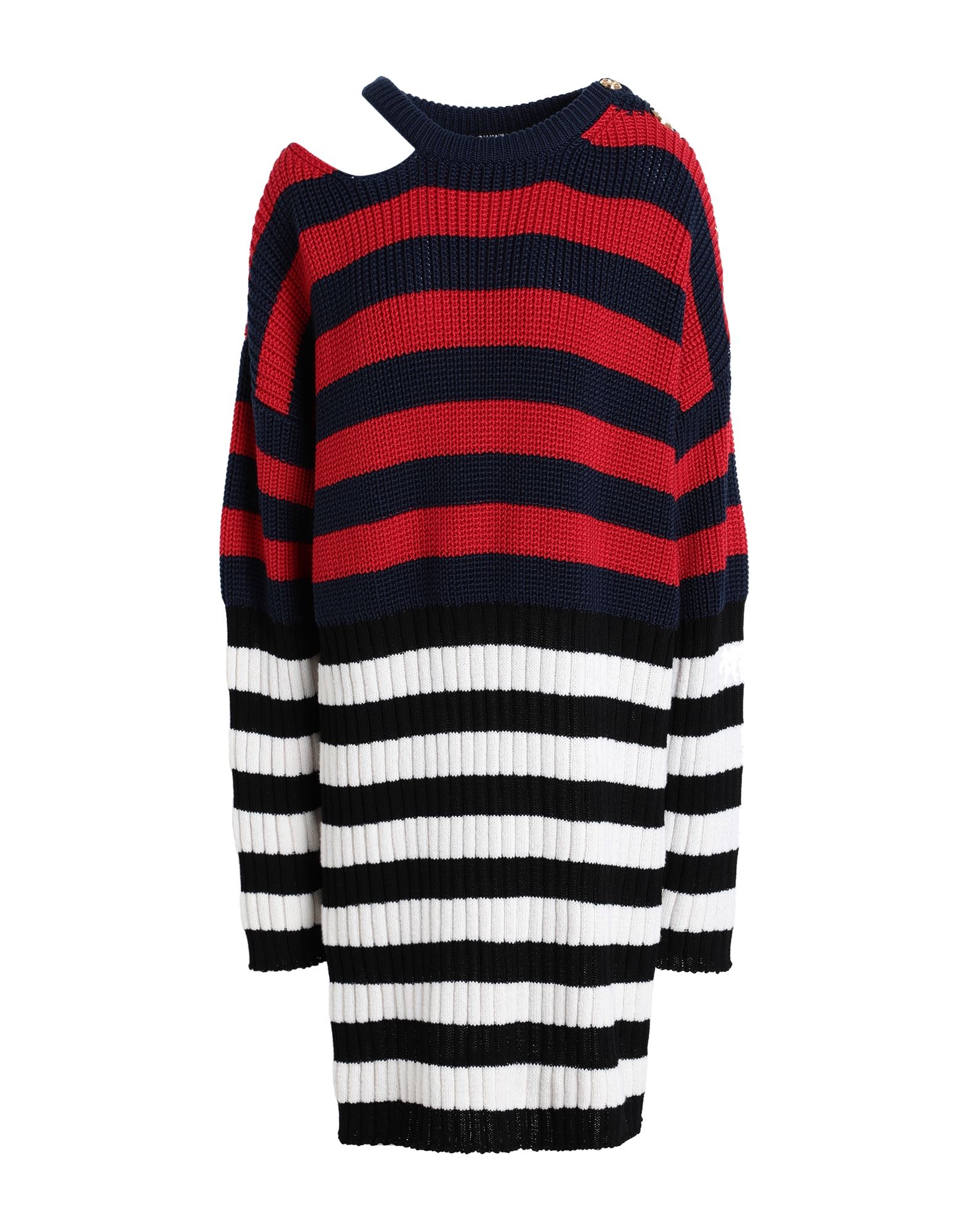 Balmain Short Dresses In Red