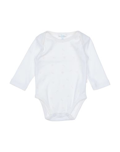 Harmont & Blaine Newborn Girl Baby Bodysuit White Size 3 Cotton