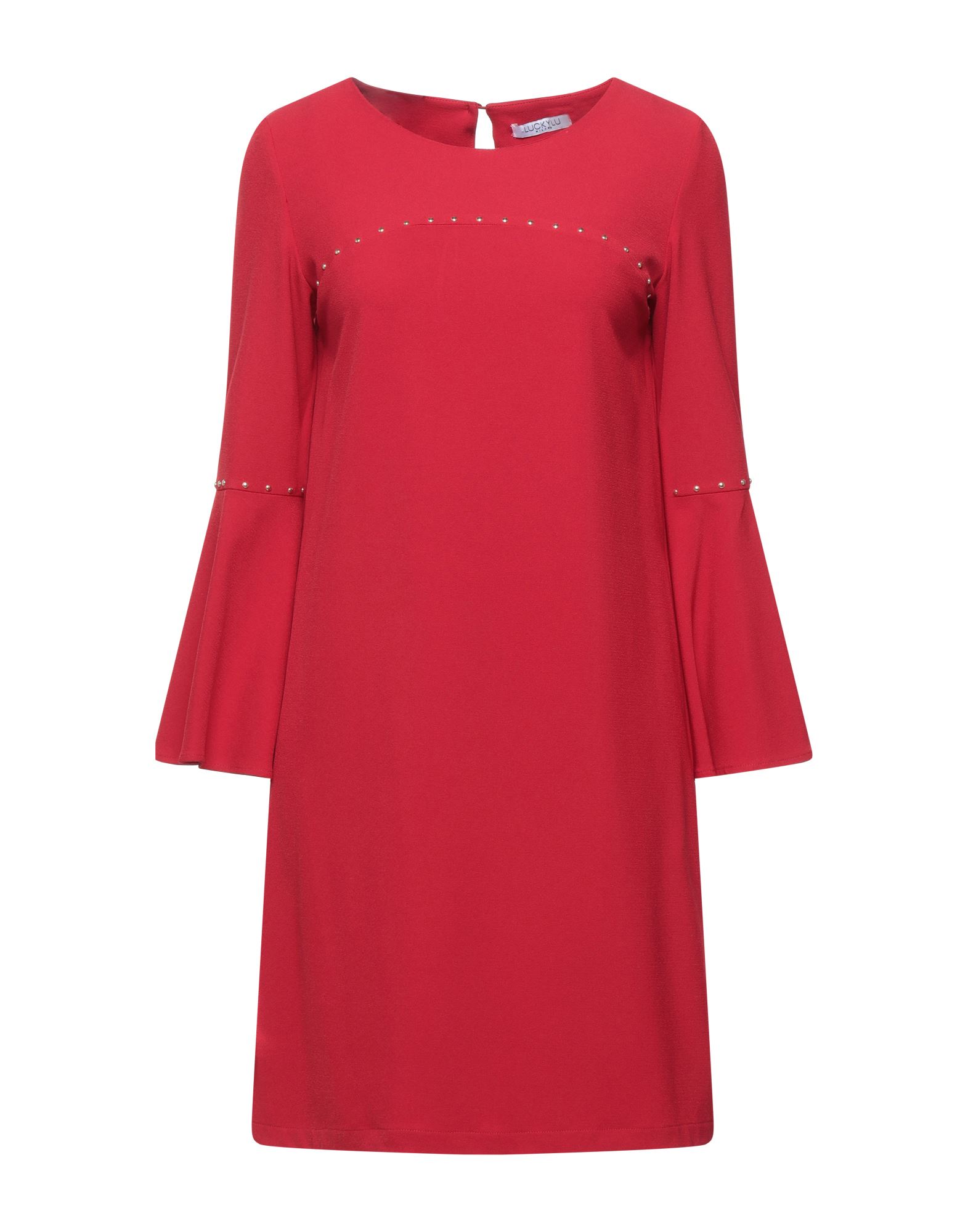 Luckylu  Milano Short Dresses In Red