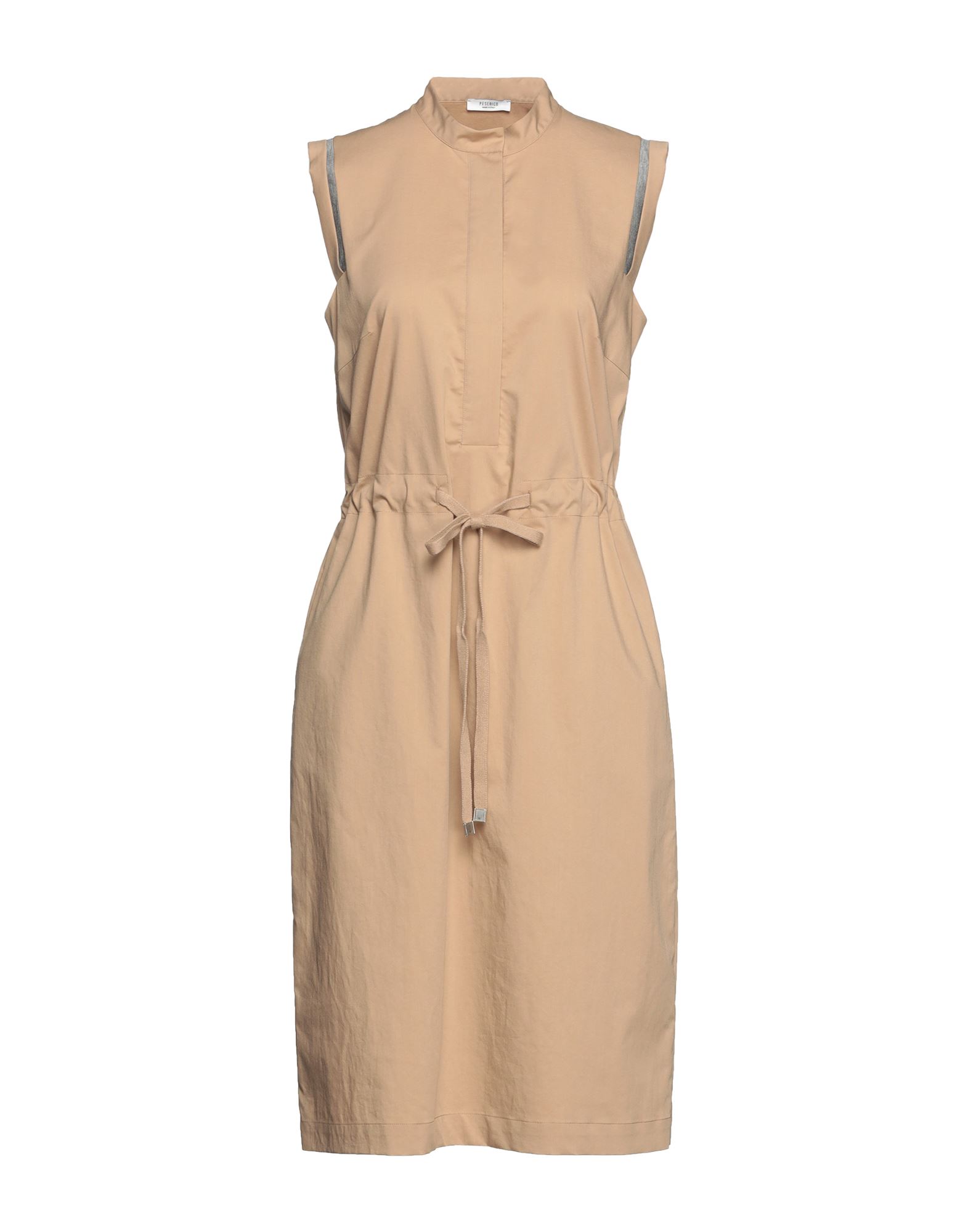 Peserico Midi Dresses In Sand
