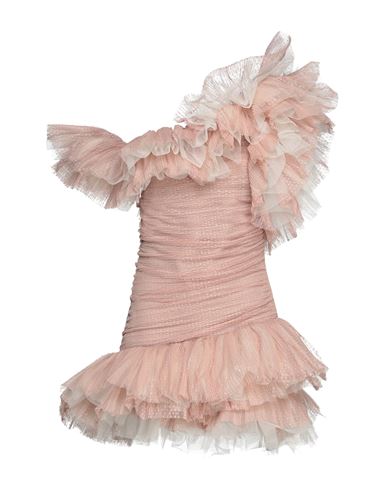 Elisabetta Franchi Woman Mini Dress Blush Size 6 Polyester, Polyamide, Elastane In Pink