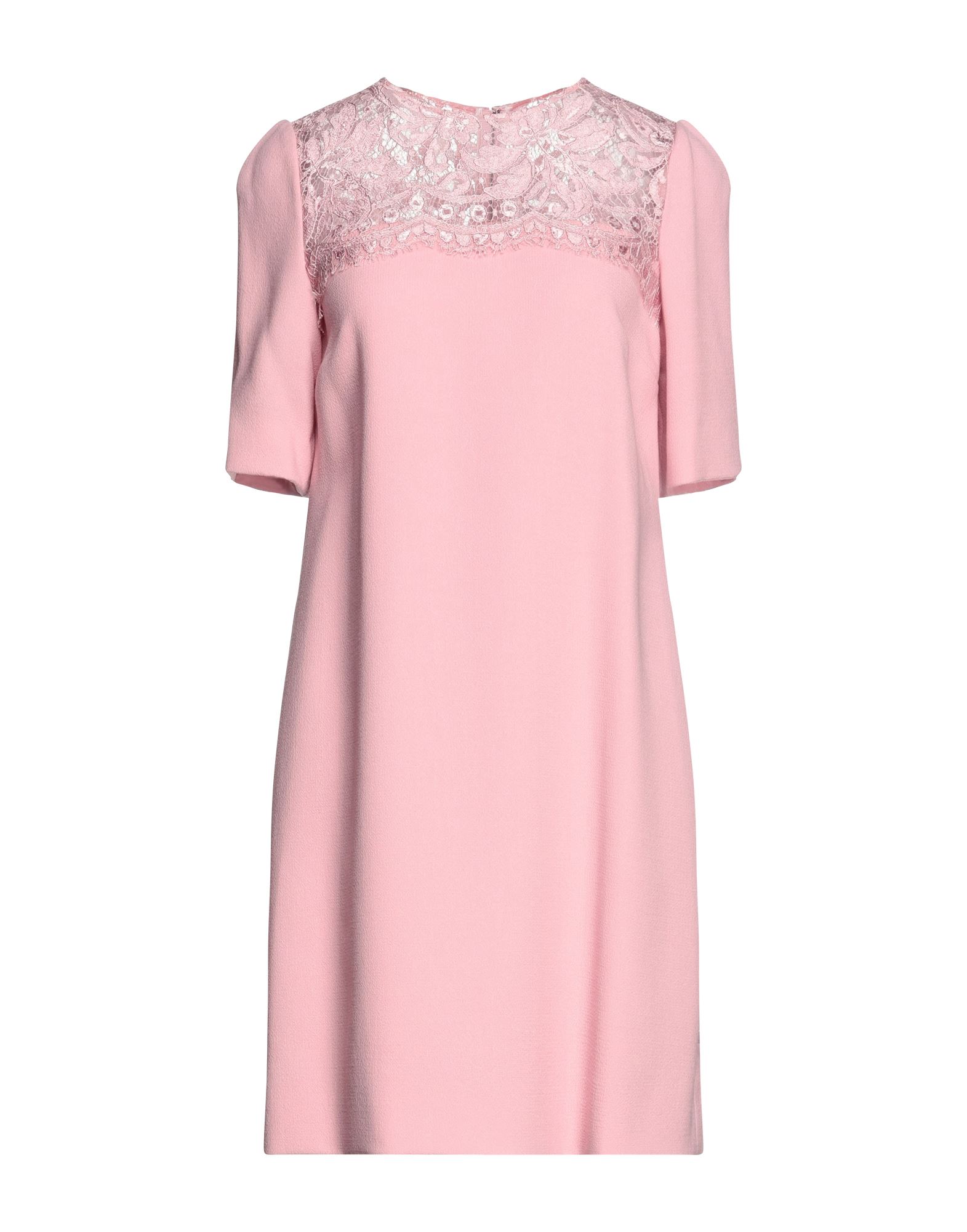Dolce & Gabbana Short Dresses In Pink