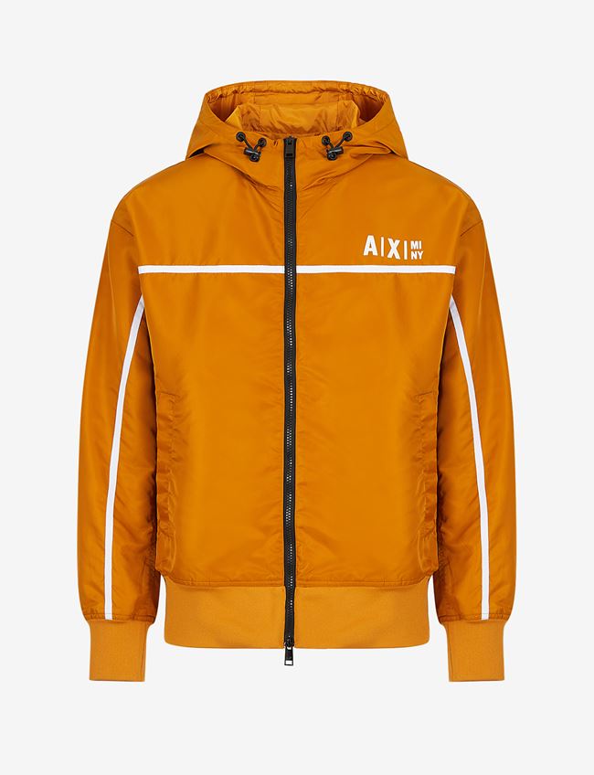 Armani Exchange Blouson Senape Poliammide