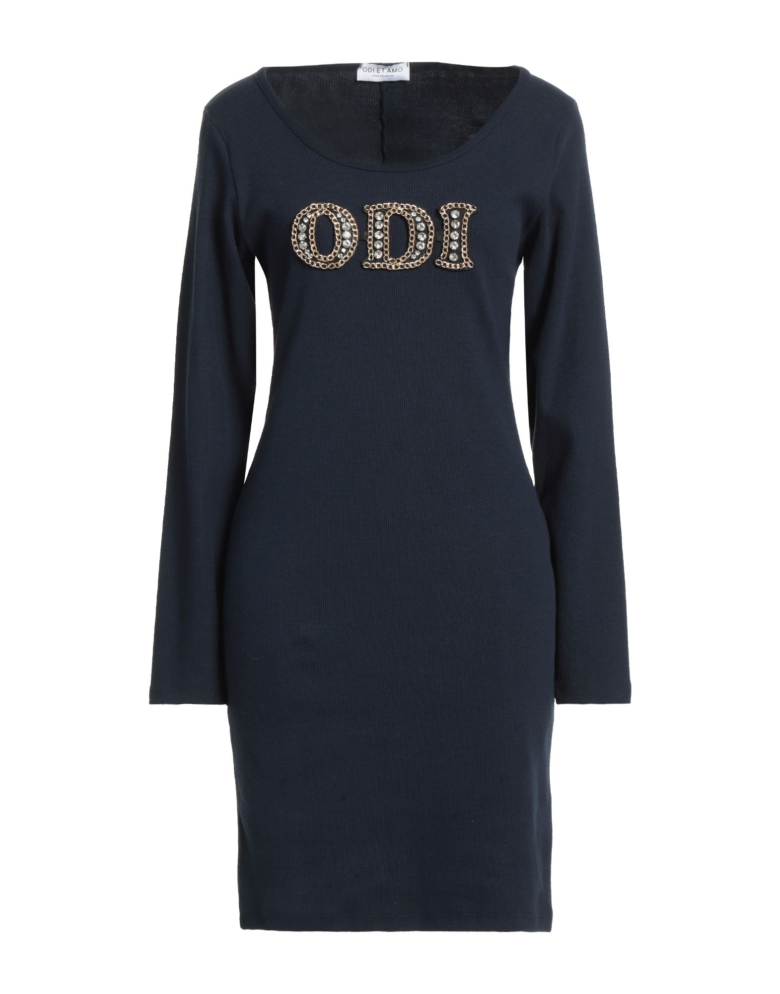 Odi Et Amo Short Dresses In Blue