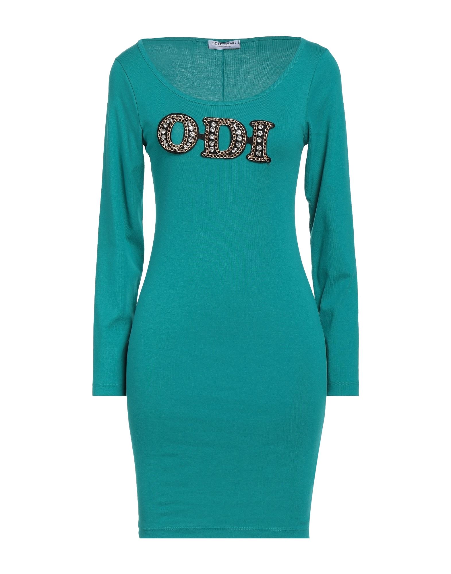 Odi Et Amo Short Dresses In Blue