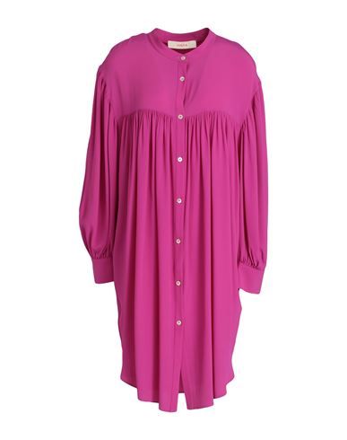 Jucca Woman Mini Dress Magenta Size 4 Acetate, Silk