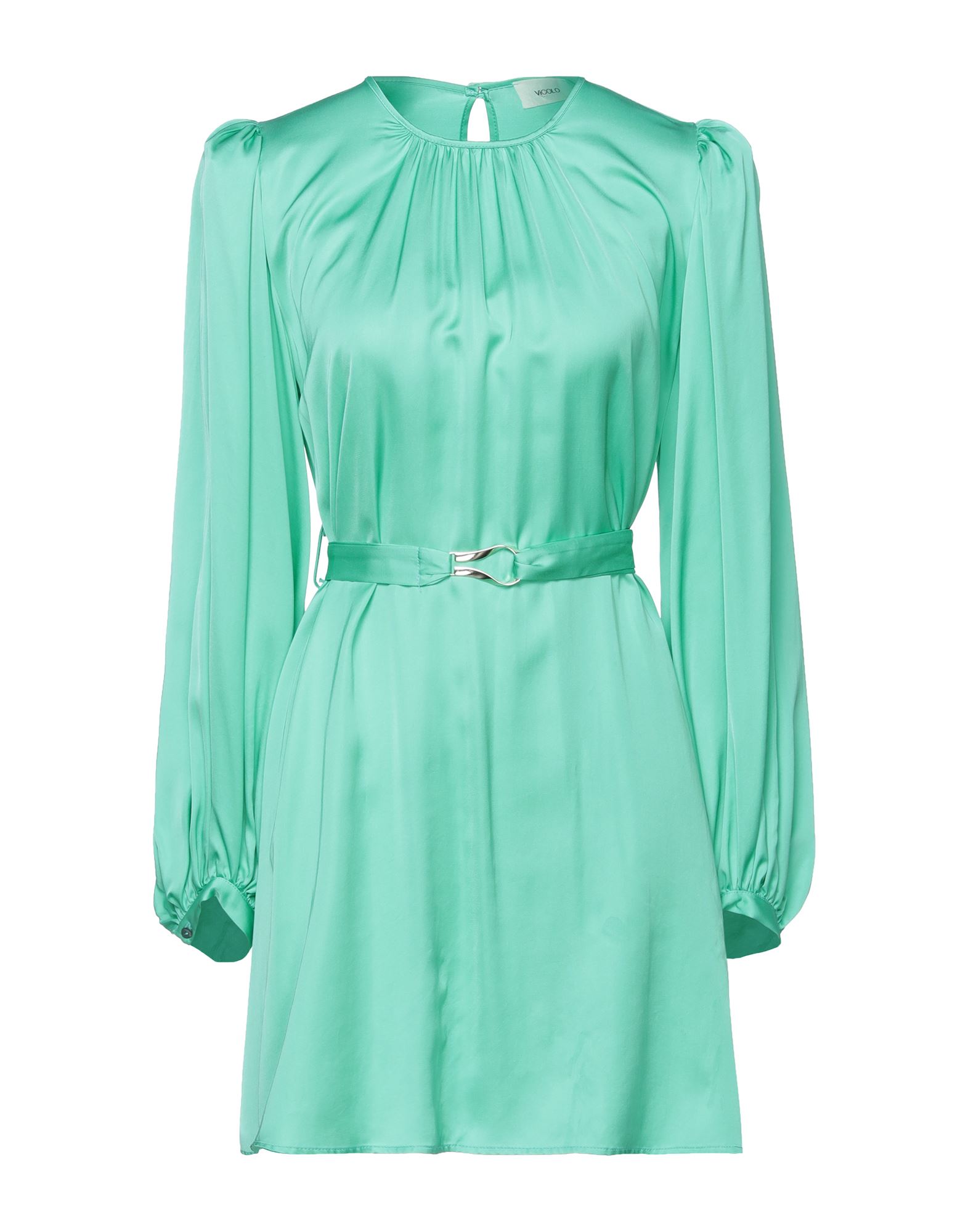 Vicolo Short Dresses In Green