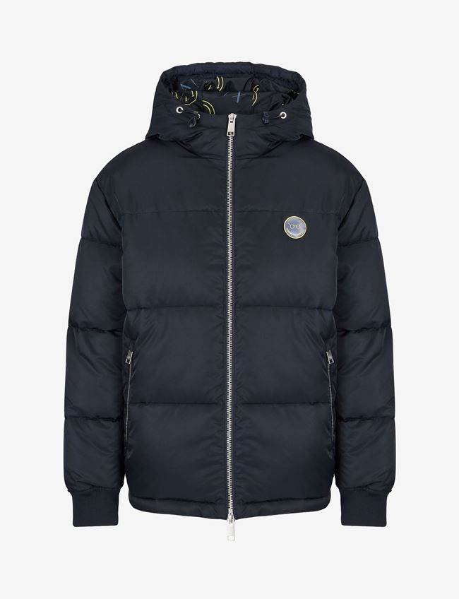 Armani Exchange Giubbotto Puffer Blu Navy Poliestere