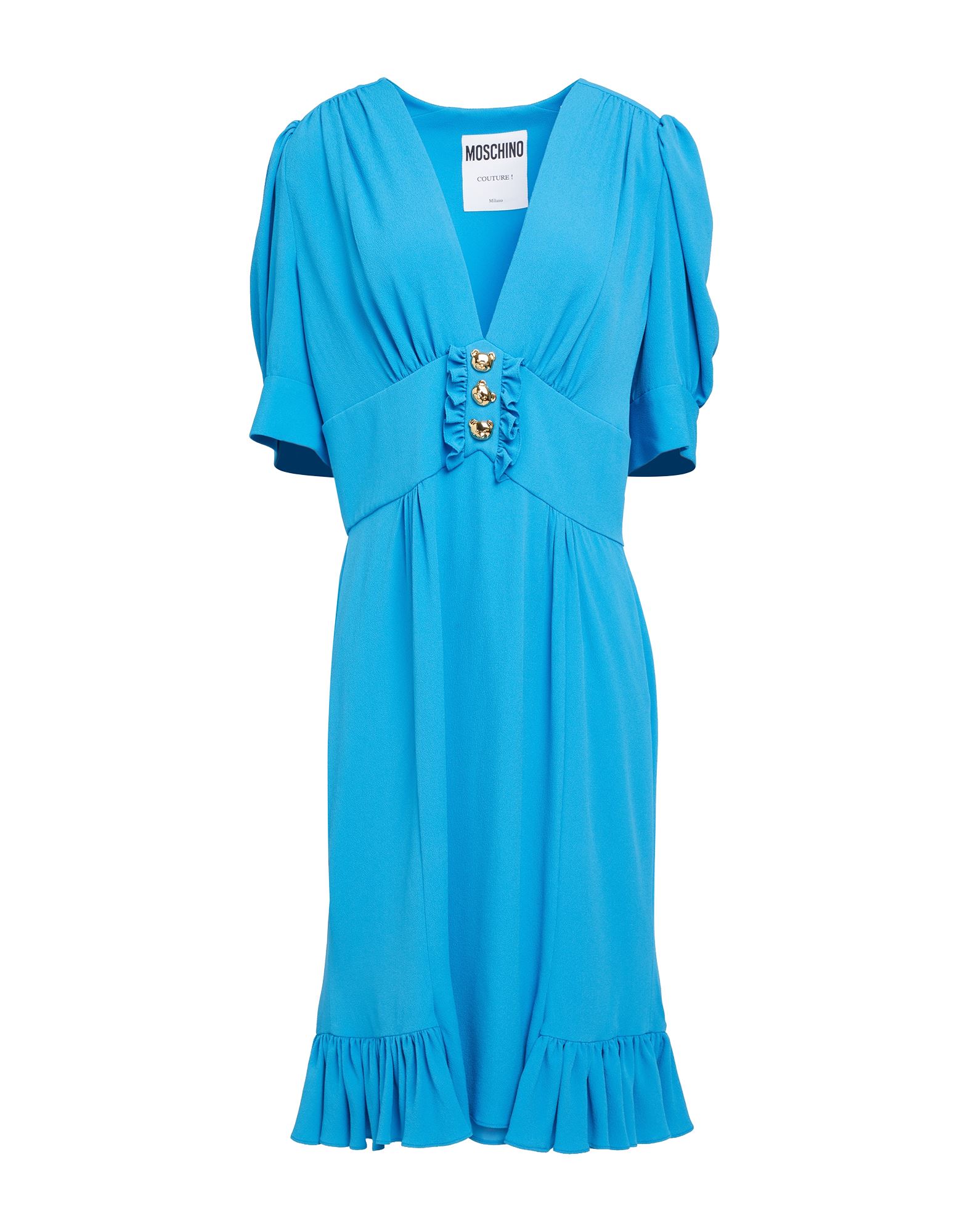 Moschino Midi Dresses In Blue