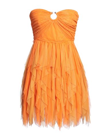 Aniye By Woman Short Dress Orange Size 8 Polyamide