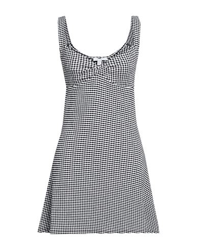 Mangano Woman Short dress Black Size 4 Polyester, Elastane