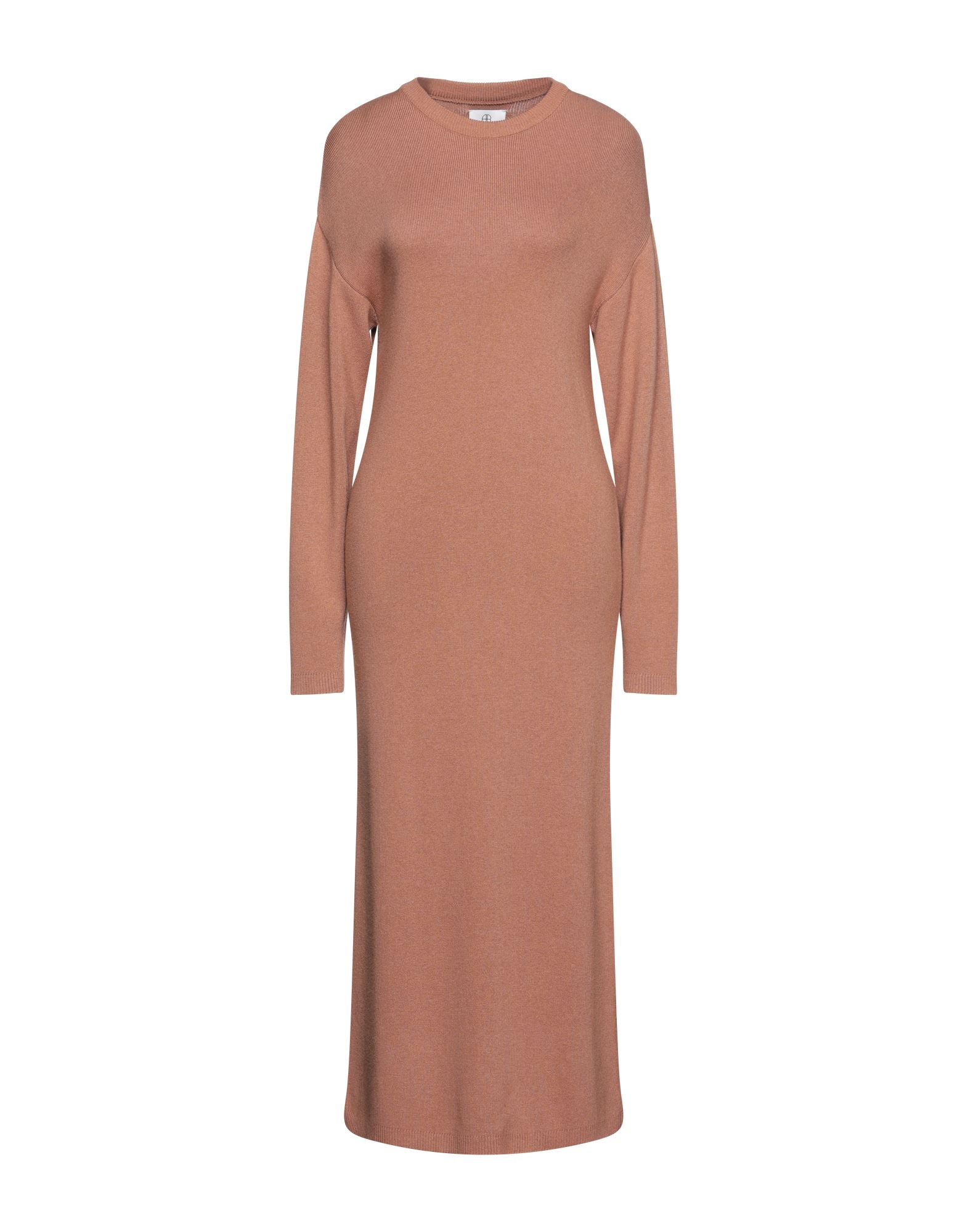 Anine Bing Zoey Dress In Camel ModeSens