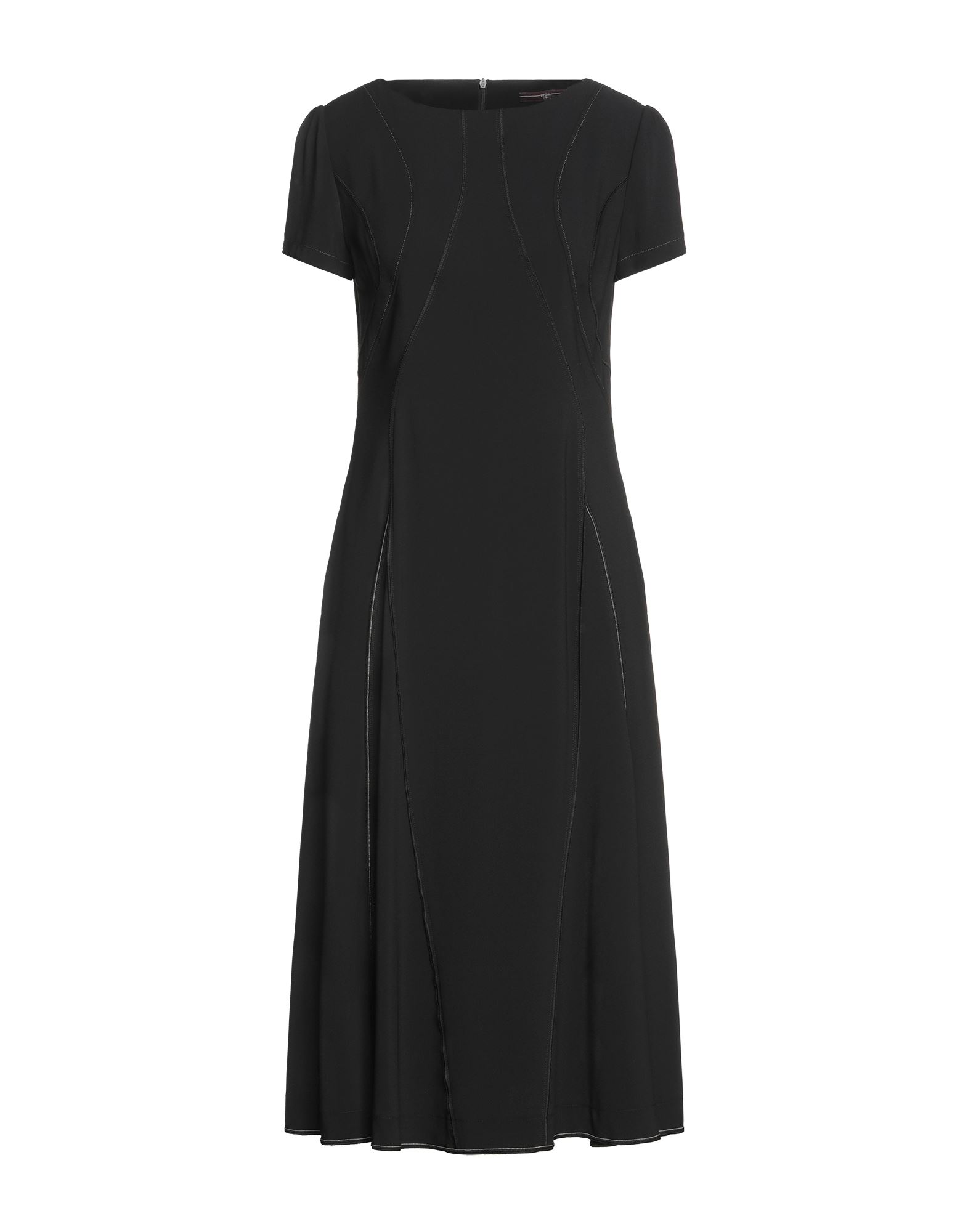 High Midi Dresses In Black