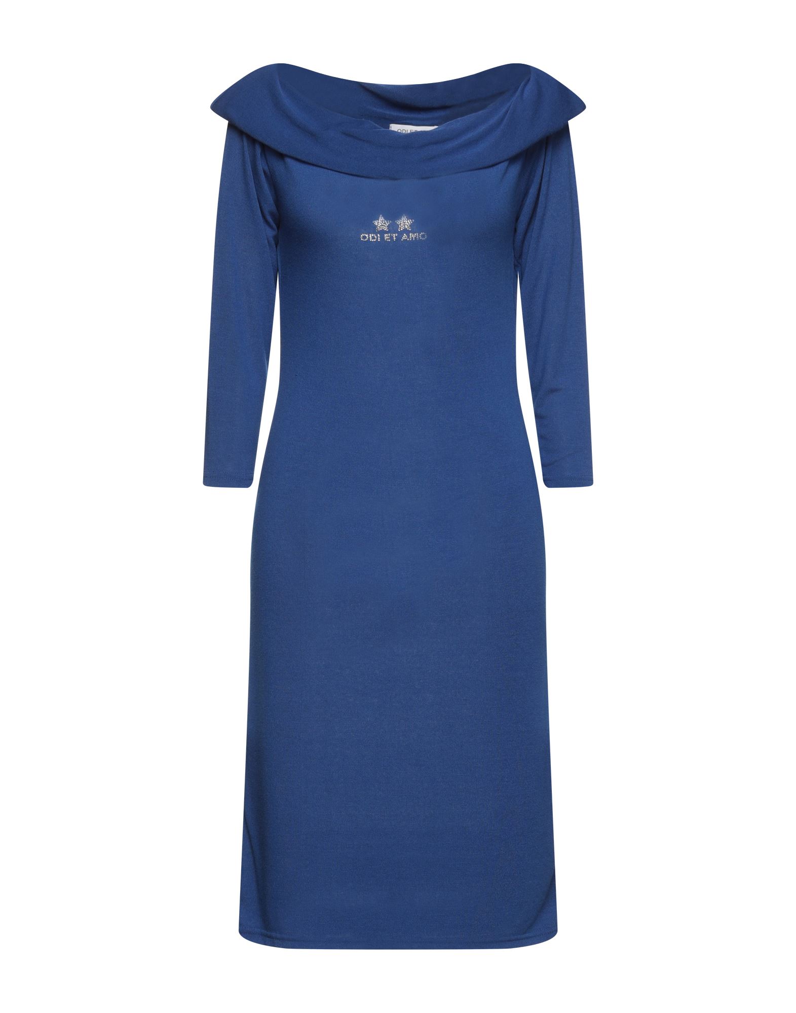 Odi Et Amo Midi Dresses In Blue