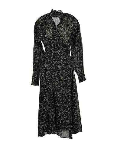 Isabel Marant Étoile Marant Étoile Woman Midi Dress Black Size 4 Cotton
