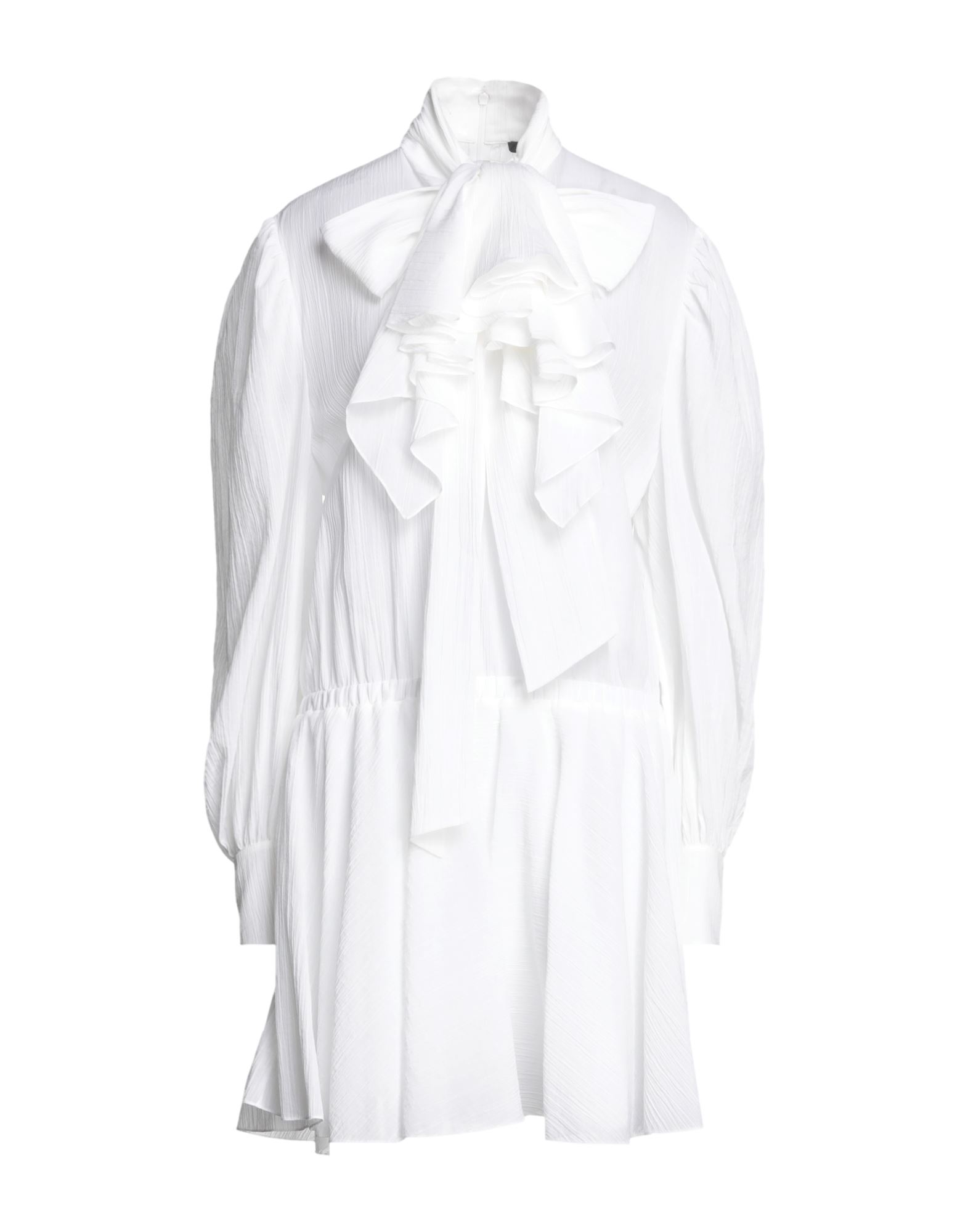 Balmain Short Dresses In White