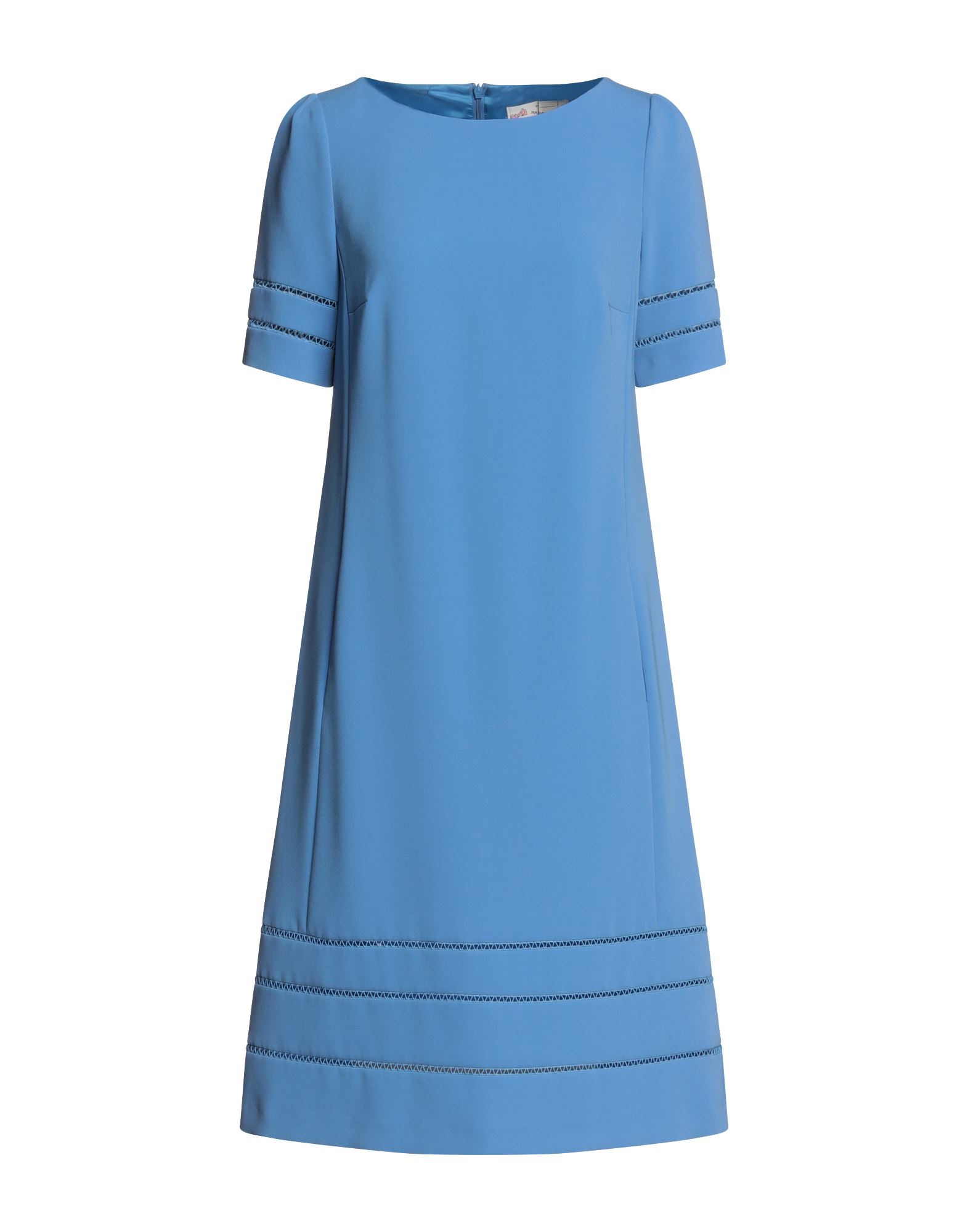Maison Common Midi Dresses In Blue | ModeSens