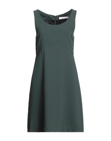 See By Chloé Woman Mini Dress Dark Green Size 8 Polyester