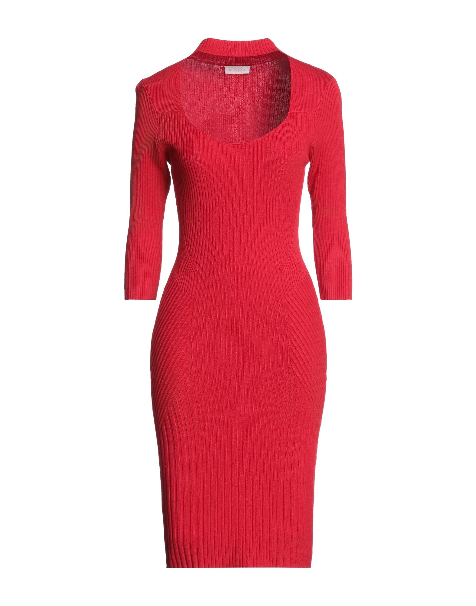 Diktat Midi Dresses In Red