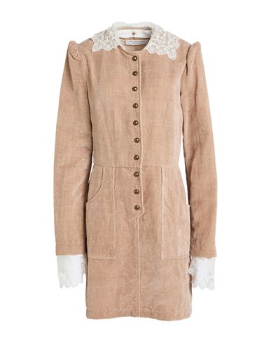 Philosophy Di Lorenzo Serafini Woman Mini Dress Blush Size 6 Cotton, Linen, Polyamide In Pink