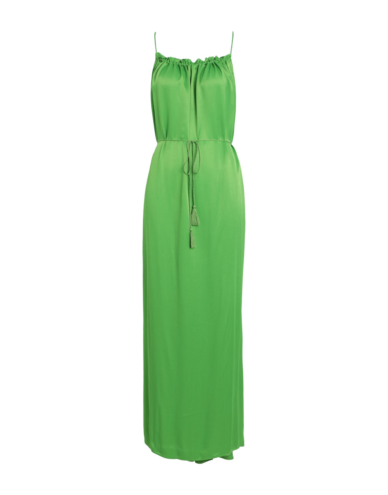 OTHER STORIES & OTHER STORIES WOMAN LONG DRESS GREEN SIZE 10 VISCOSE