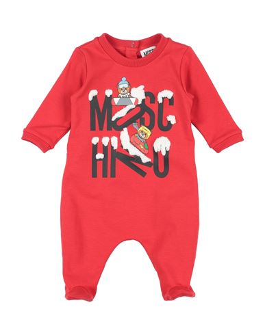 Moschino Baby Newborn Baby Jumpsuits & Overalls Red Size 1 Cotton, Elastane