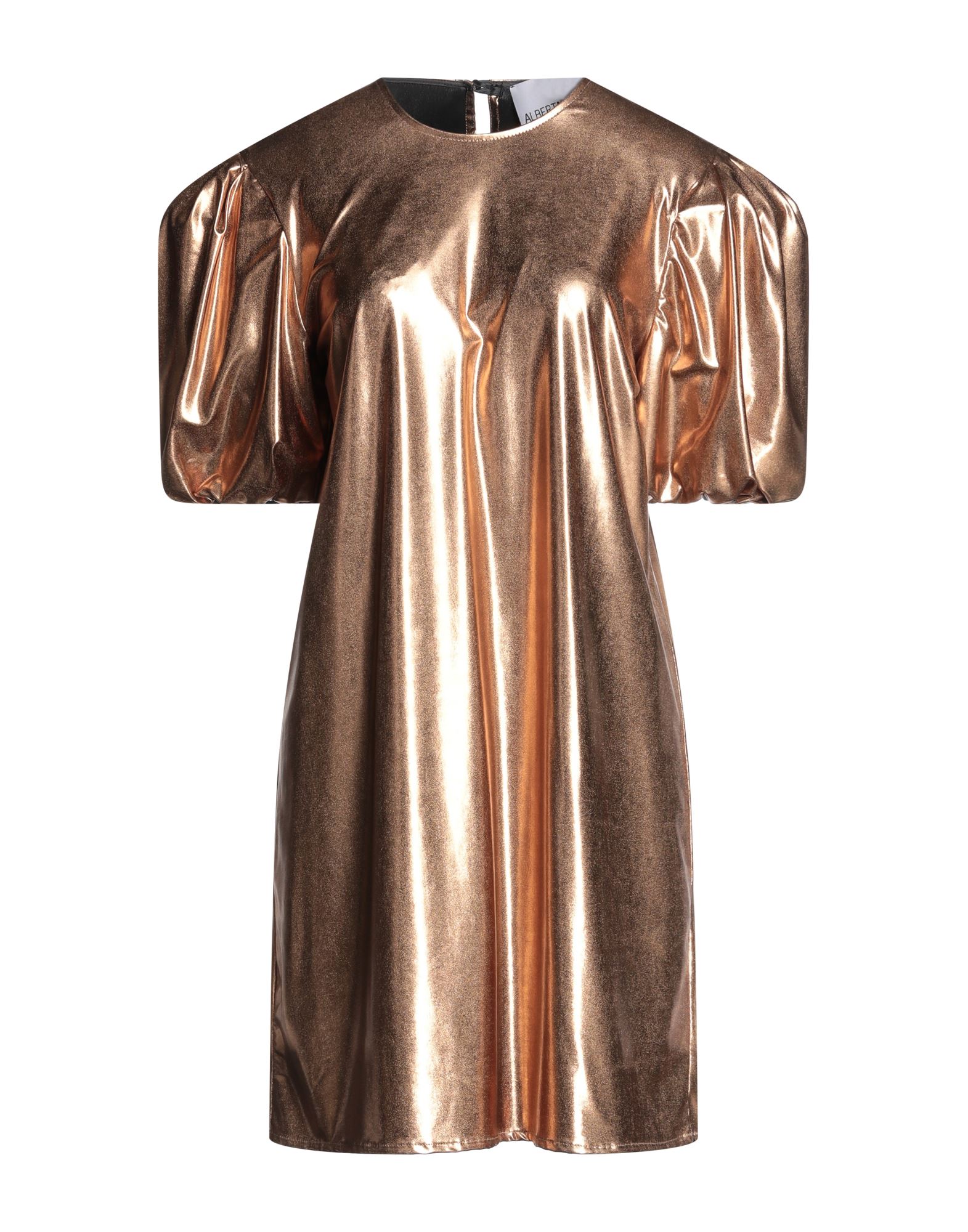 Alberta Tanzini Short Dresses In Gold