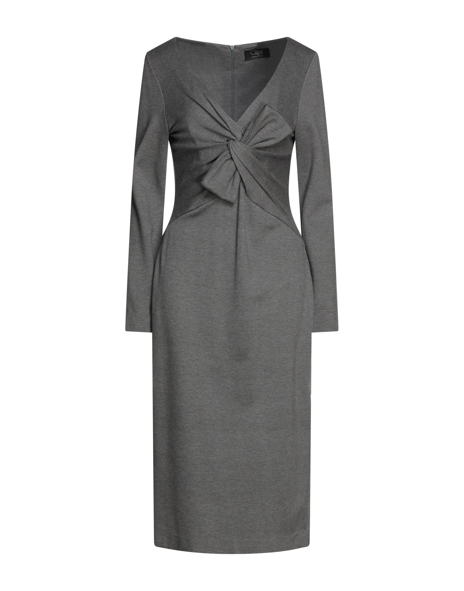 Clips Midi Dresses In Grey