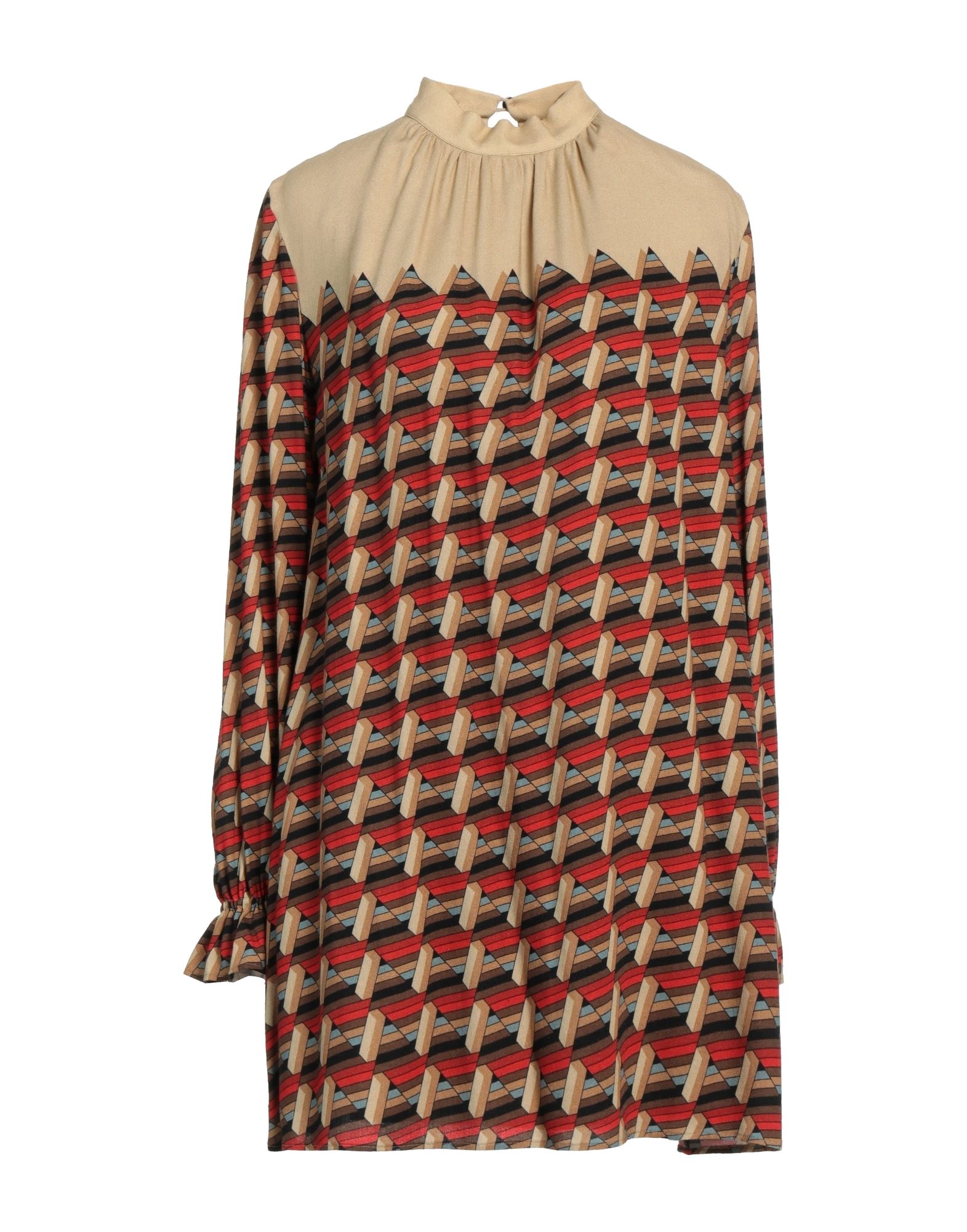 Peech Short Dresses In Beige