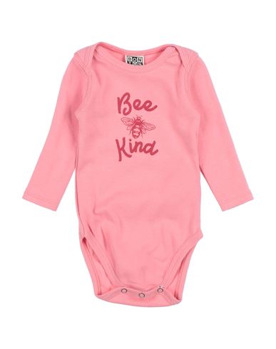 Bonton Newborn Girl Baby Bodysuit Pink Size 1 Cotton