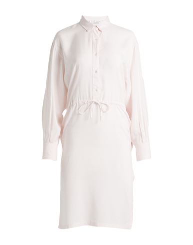 Iro Woman Midi Dress Light Pink Size 4 Modal, Viscose In White