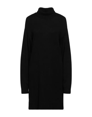 Na-kd Woman Mini Dress Black Size Xl Acrylic, Polyester