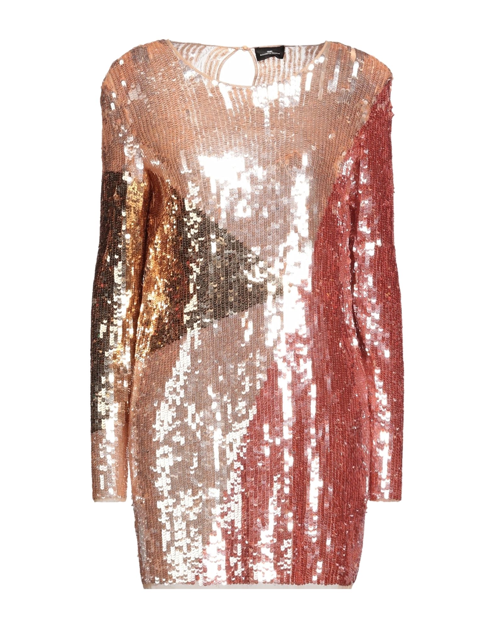 Elisabetta Franchi Short Dresses In Blush