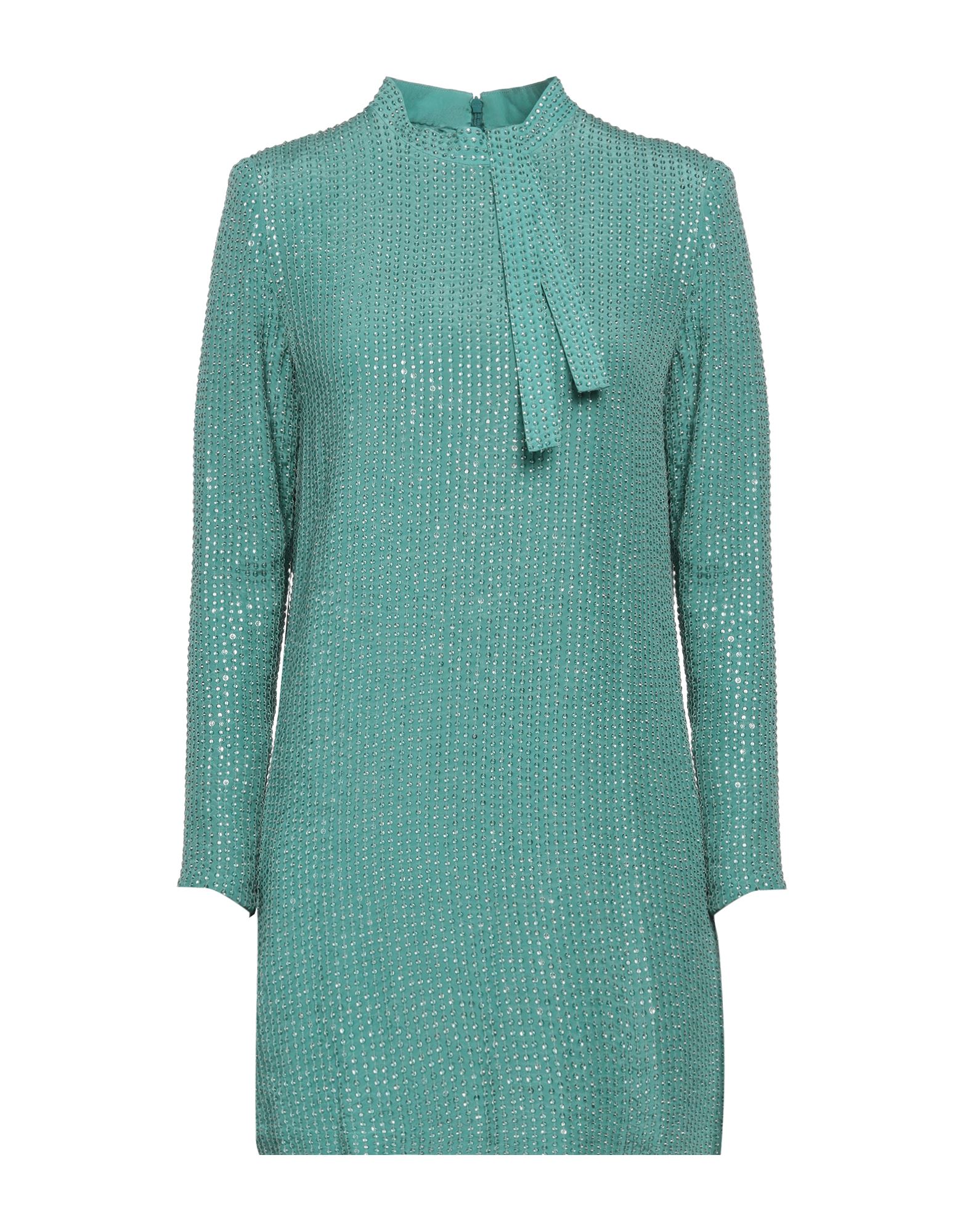 Elisabetta Franchi Short Dresses In Green