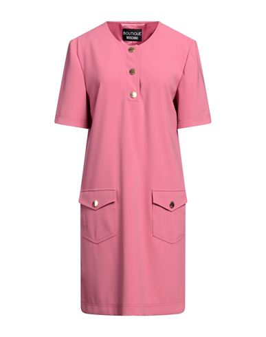 Shop Boutique Moschino Woman Mini Dress Magenta Size 10 Polyester, Elastane