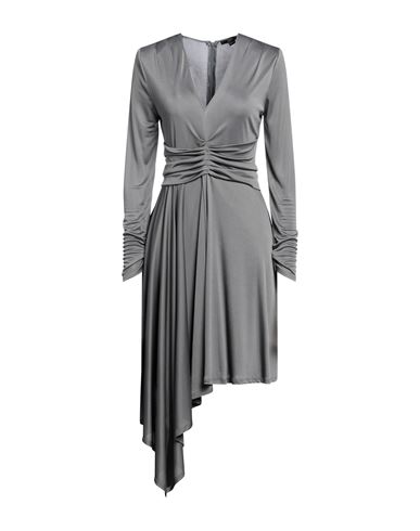 Seventy Sergio Tegon Woman Mini Dress Grey Size 6 Acetate, Polyamide