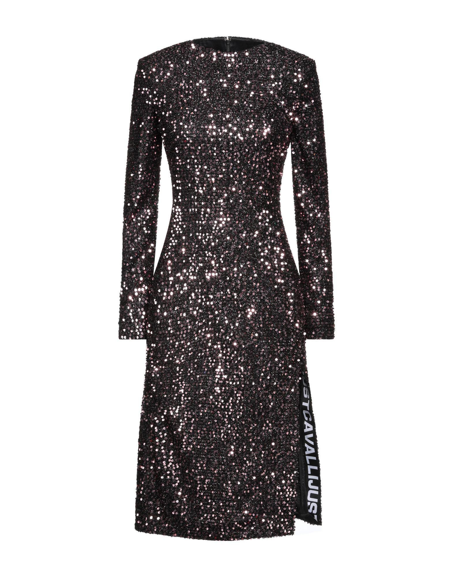Just Cavalli Midi Dresses In Black